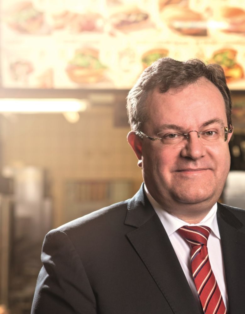 Frachisenehmer Marc-Frederic Sachse der McDonald's Restaurants Nordhessen